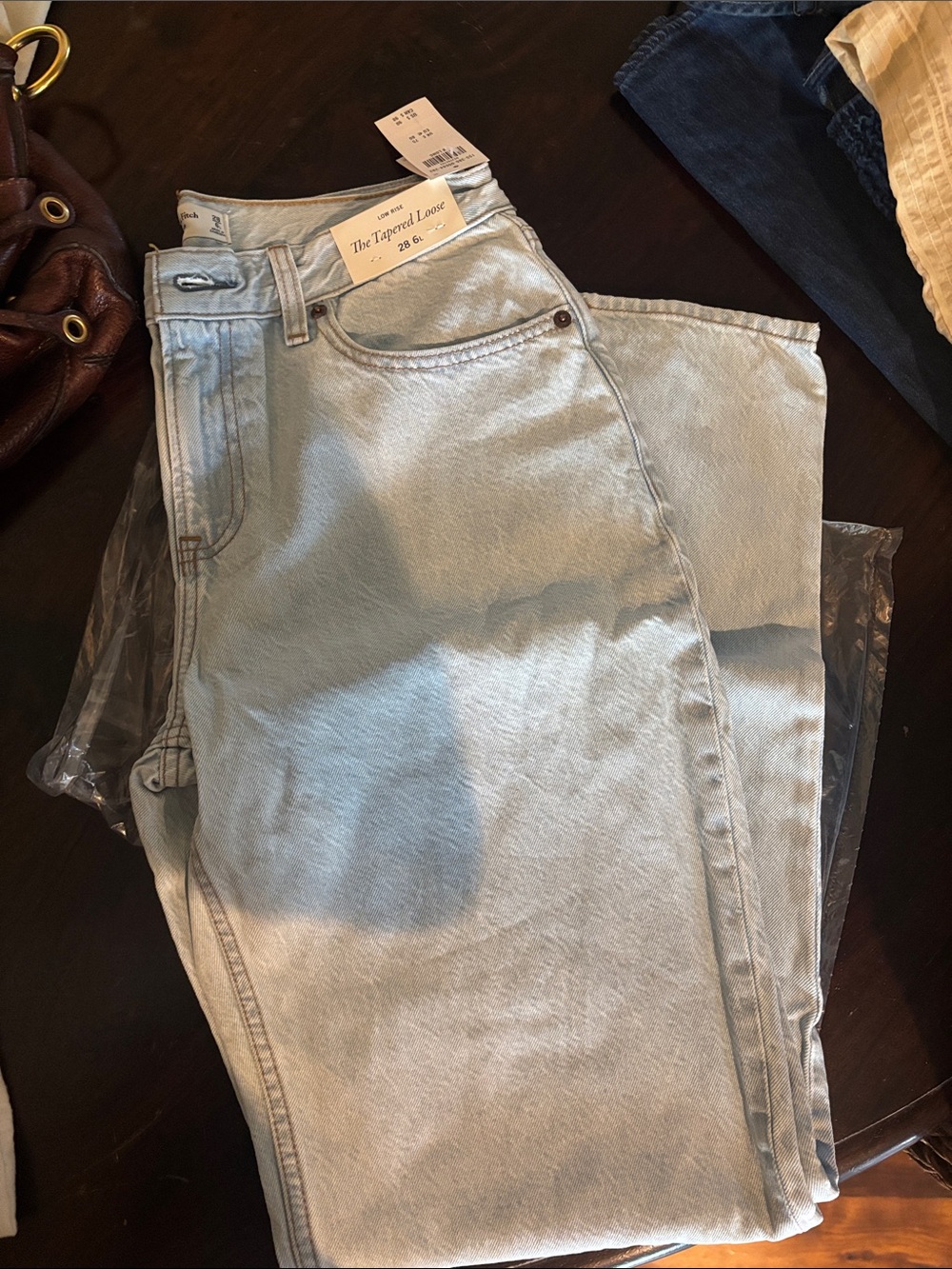 Classic Light Wash Women’s Tapered Jeans